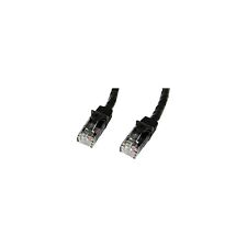 Startech 100' Cat 6 Snagless RJ-45 Male/Male Patch Cable Black N6PATCH100BK picture