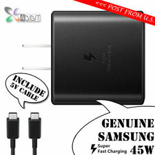 Genuine Original Samsung 45W Galaxy Tab S7 S7+ S8 S8+ S9 S9+ Ultra Wall Charger picture