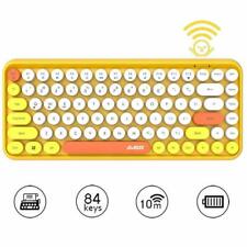 Wireless Bluetooth Mechanical Keyboard 84-Key Typewriter Keypad For PC MAC Home picture