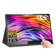 15.6-Inch Portable  UHD 4K OLED  Screen External Display V9M8 picture