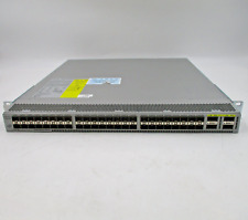 Cisco Nexus 3064-X 48-Port SFP+ 4-Port QSFP+ Dual PSU W/Ears N3K-C3064PQ-10GX picture