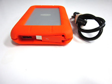 Lacie 2TB Mini Rugged THB USB3 Media Thunderbolt Hard Drive Portable Storage picture