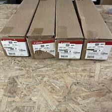 LOT OF 4 Canon 0849V354 Matte Coated Paper Roll White 24” X 100 Ft 5 Mil picture