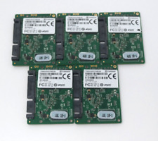 Lot of 5 Transcend TS64GHSD370REVB 64GB SATA Half SSD SSD Tested NO Caddy picture