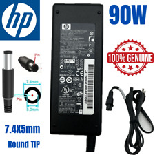HP 90W AC Adapter For HP Pavilion 23-q014 23-q116 23-q214 7.4x5.0mm tip w/cord picture