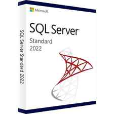 SQL Server 2022 Standard 24-Core License + Unlimited User CALs- Genuine Physical picture