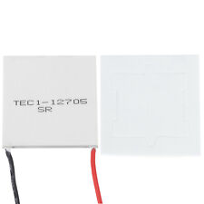 TEC1-12705 Semiconductor Refrigeration Tablets 15.8V 5A 43W Heatsink 40x40mm picture