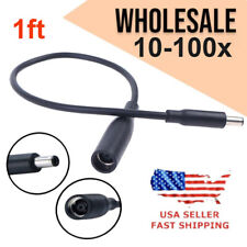 1ft 30cm DC/AC Power Charger Converter Adapter Cable 7.4mm To 4.5mm For Dell Lot picture