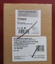 06-2021 Genuine EPSON T5969 Light Light Black Ink 350ml for 7890/7900/9890/9900 picture