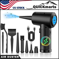 910000RPM Electric Cordless Mini Air Duster Blower for Computer Car Cleaning  picture