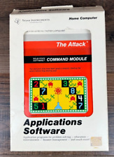 Texas Instruments TI 99/4a The Attack Game Computer Module Complete picture