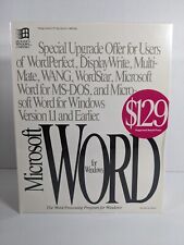 Microsoft Word  2.0_The Word Processor For Windows_5.25