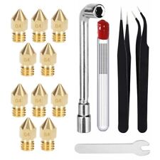 19Pcs 0.4mm 3D Printer Extruder Nozzle Cleaning Needles Tool Kit for CR-10/Ender picture