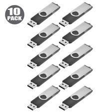 1/10 Pack 1G-32G USB 2.0 Flash Drive Swivel Memory Stick Pendrive Storage LOT picture