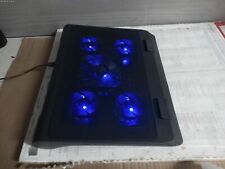 ENHANCE XL Gaming Laptop Cooler Pad with 5 Oversized LED Fans for Max Cooling picture