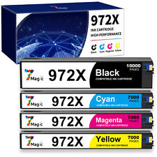 4 Pack 972XL Ink Cartridge for HP 972X Pagewide Pro 552dw 577dw 577dw 577z 452dn picture
