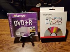 Memorex Dual Layer DVD+R 10pk Merorex DVD+R 4.7GB 120 Minutes 3 singles picture