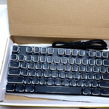 Magegee MK-Storm Mechanical Punk Full-Size Black RGB Square Keycaps Open Box picture