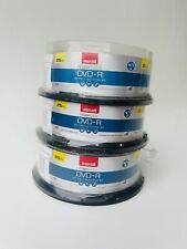 75-pack Maxell DVD-R 16x 4.7GB 120 Minute, 3 Packs Of 25 Discs picture