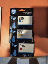 Genuine HP 936- Cyan/ Magenta/ Yellow- Original Ink Cartridge Set NEW 2025 Date picture