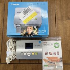 CANON SELPHY CP780 SILVER COMPACT DIGITAL THERMAL PHOTO PRINTER picture