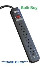 Case Of Tripp Lite TLP606B 6-Outlet Surge Protector (6ft Cord) 20 Per Case picture