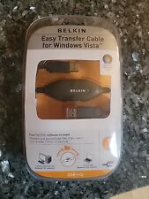BELKIN EASY TRANSFER CABLE LAPTOP PC COMPUTER USB to USB SYNC FILES, NEW FACTORY picture