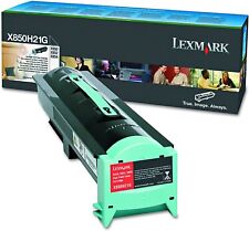 Lexmark X850H21G Black Toner Cartridge for Lexmark X-850e Series. opened. picture