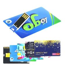 Lot 100 Custom USB Drives Business Card Credit Card Bank Card Flash Memory Stick picture