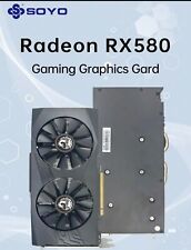 SOYO AMD Radeon RX580 8G Graphics Cards GDDR5 256Bit Video Gaming Card picture