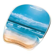 Fellowes Photo Gel Mouse Pad and Wrist Rest with Microban Protection, Sandy Be picture