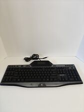 Logitech G510 Backlit Gaming Keyboard LCD Screen Model Y-U0010 Tested READ picture