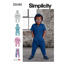 Simplicity Sewing Pattern S9486 TODDLERS' KNIT JUMPSUIT picture