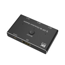 Displayport 8K Switch Bi-direction 1x3/3x1 DP1.4 Splitter for Multiple Source picture
