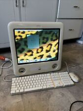 Apple eMac A1002 All in One vintage computer power PC G4 with Keyboard and Mouse picture