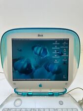 Working Apple iBook Clamshell M2453 G3 Mac 1990s Blueberry Laptop picture