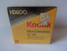 Box of 10 Kodak HD600 1S-HD Single Sided High Density Diskettes Sealed NOS picture