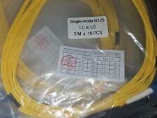 3M LC to LC Duplex 9/125 Single Mode Fiber Optic Optical Patch Cable Cord Yellow picture