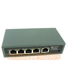 DSLRKIT ALL Gigabit 5 Ports 4 PoE+ Switch 802.3at Power Over Ethernet NO PSU picture