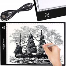 LED Portable Drawing Board A4 Sketch Illuminated Accurate Paper Tracing Tablet picture