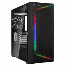 Silverstone SST-SEH1B-G SETA H1 Mesh Front/Steel Body ARGB Mid-Tower Case picture