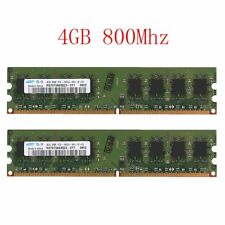 8GB 2x 4GB / 2GB PC2-6400 DDR2 800MHz Desktop RAM Memory DIMM For Samsung Lot 02 picture