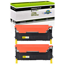 2PK Yellow CLT-409S TONER Fits For Samsung CLX-3175 CLX-3175n CLX-3175fn Printer picture