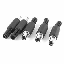 5 Pcs 5.5mm x 2.5mm Male Jack DC Power Cable Connector Adapter picture