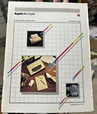 Apple In Depth Computer Magazine 1980 VINTAGE RETRO COLLECTABLE Authentic MAC picture
