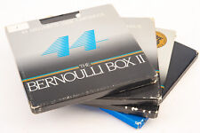 4 Iomega Bernoulli Box II High-Capacity 44 Megabyte Disk Cartridges in Cases V15 picture
