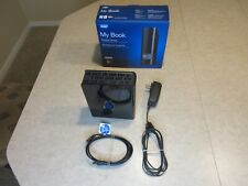 6 TB External Hard Drive by WD. My Book.  w/ box, power cord, USB cord. Works. picture