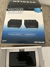 Netgear NightHawk AX1800 MK62 Mesh WiFi 6 System  Tested W Fast Shipping picture