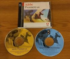 Adobe Premiere 6.0 CD with Smartsound Quicktracks and serial number - Windows picture