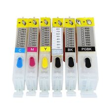 6 EMPTY Refillable ink cartridge for canon MG6320 MG7120 PGI-250 CLI-251 ARC picture